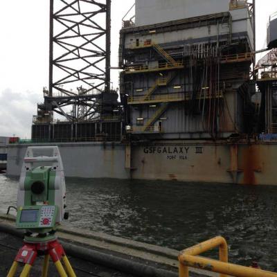Offshore opmåling